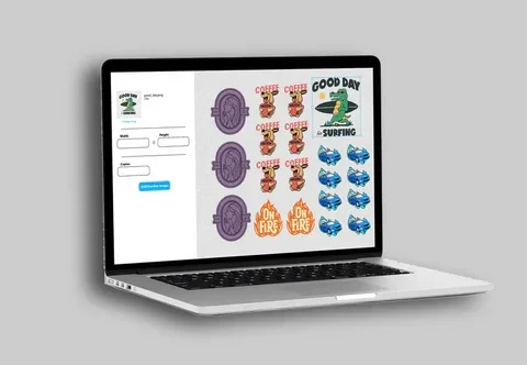 Nextdaydtf dtf transfers online gang sheet builder