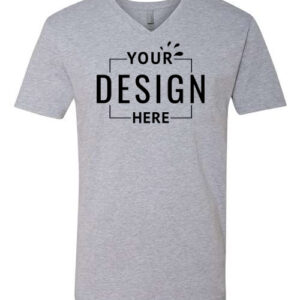 Cotton V-Neck T-Shirt - Image 1