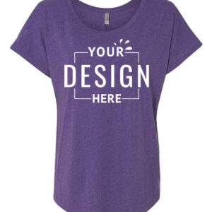 Women’s Triblend Dolman T-Shirt - Image 1