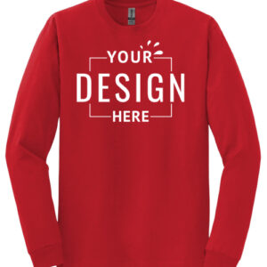 Gildan - DryBlend 50 Cotton/50 Poly Long Sleeve T-Shirt. 8400 - Image 1
