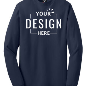 Hanes Beefy-T - 100% Cotton Long Sleeve T-Shirt. 5186