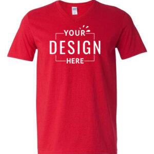Softstyle® V-Neck T-Shirt - Image 1